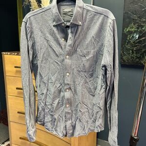 Bonobos Slim Fit Long Sleeve Shirt in Gray | Size S